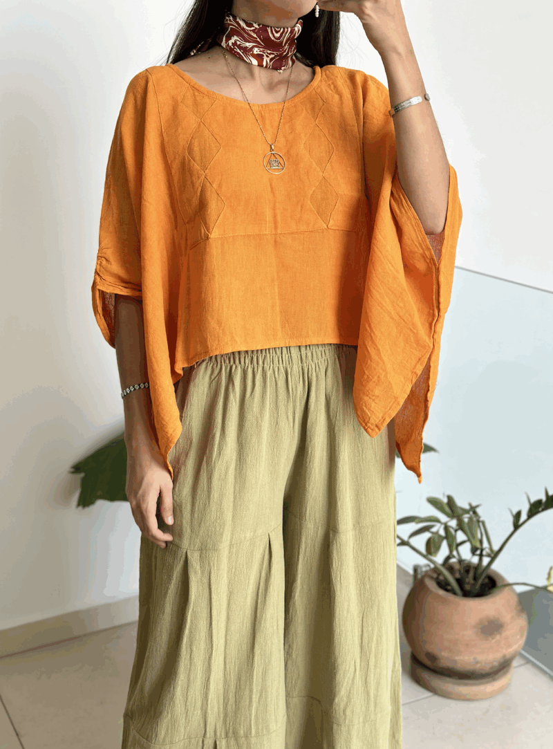 Blusa Arrecife Naranja - Imagen 3